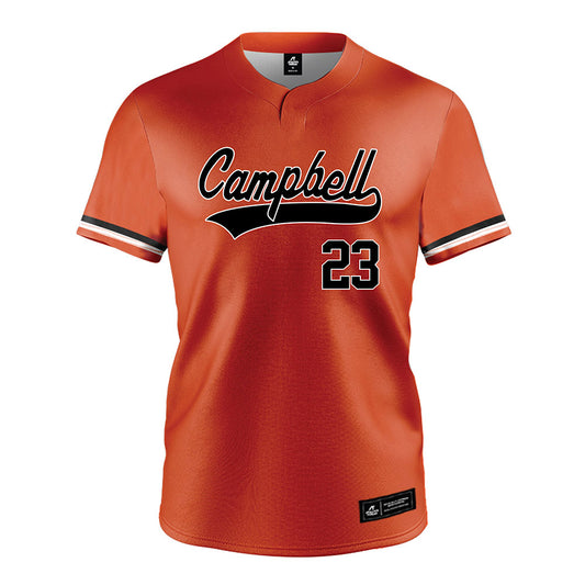 Campbell - NCAA Softball : Katelyn Hubley - Orange Jersey-0