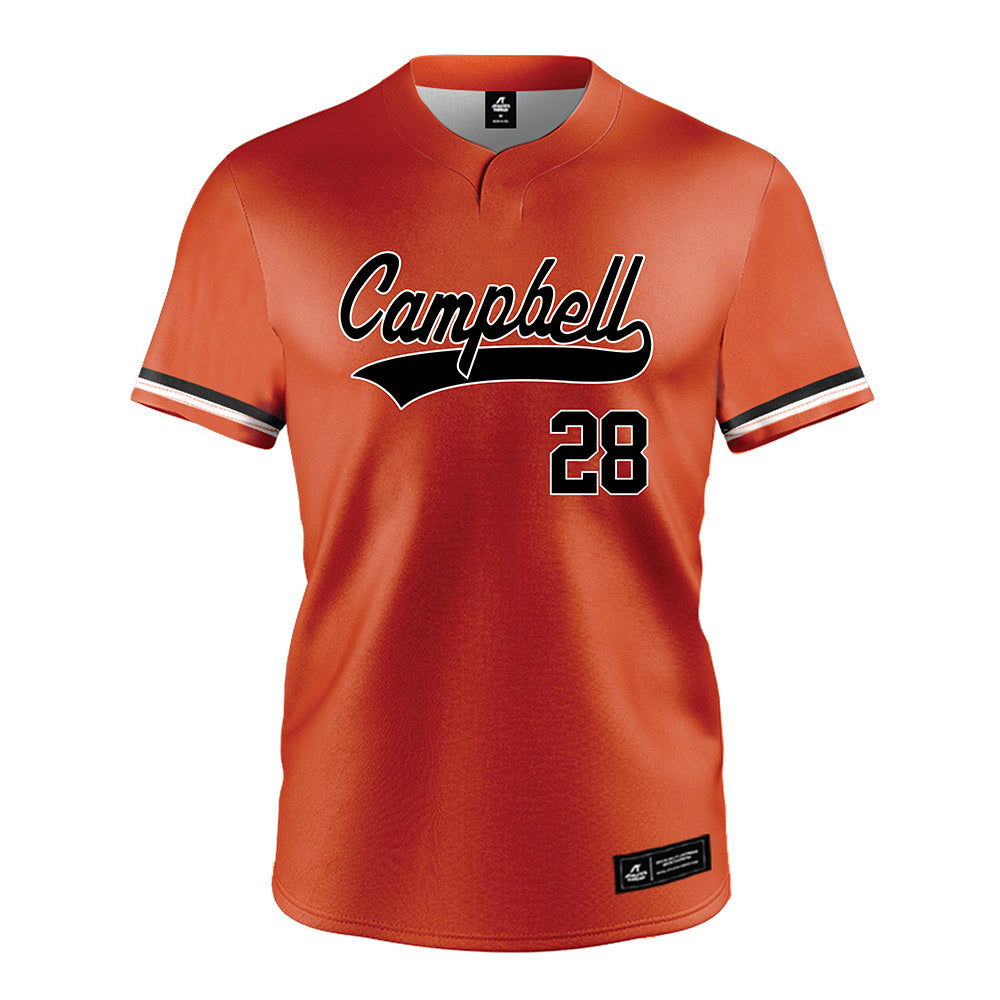 Campbell - NCAA Softball : Hannah Cornetto - Orange Jersey-0