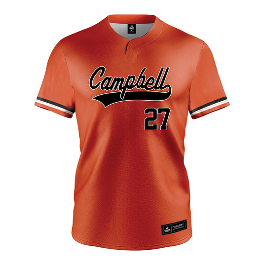 Campbell - NCAA Softball : Hannah Leierer - Orange Jersey-0