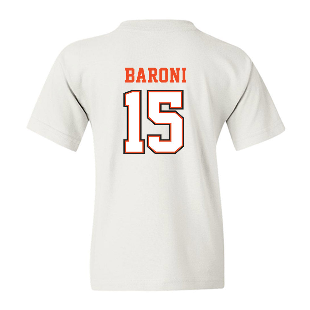 Campbell - NCAA Softball : Cassiti Baroni - Replica Shersey Youth T-Shirt-1