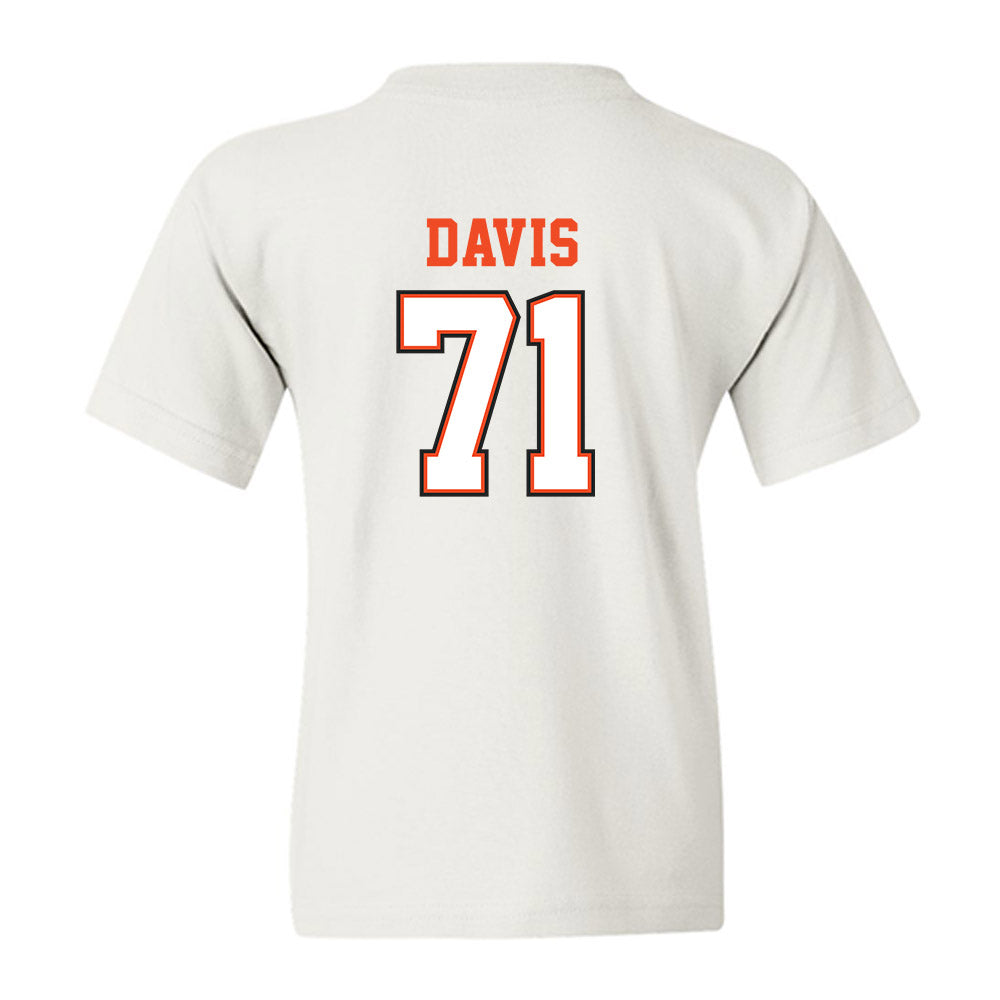 Campbell - NCAA Softball : Devin Davis - Replica Shersey Youth T-Shirt-1