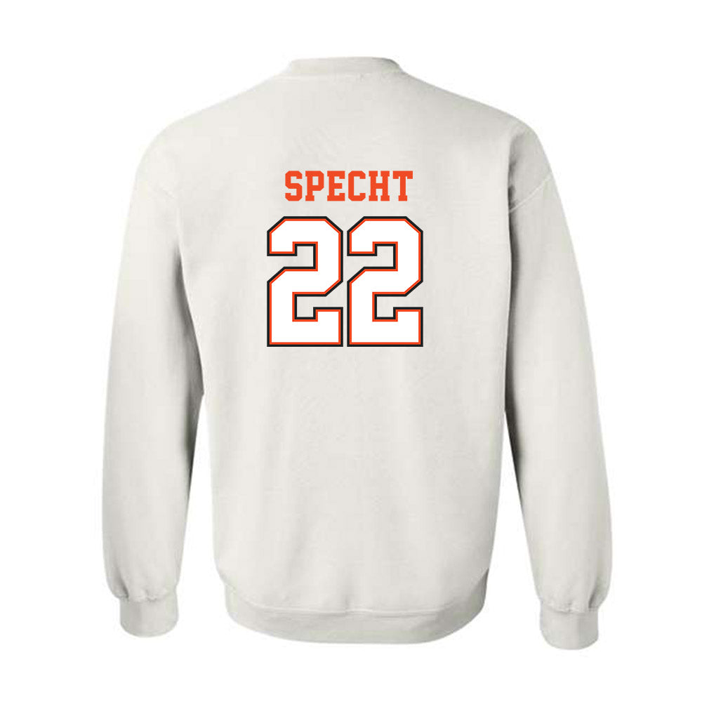 Campbell - NCAA Softball : Kylie Specht - Replica Shersey Crewneck Sweatshirt-1