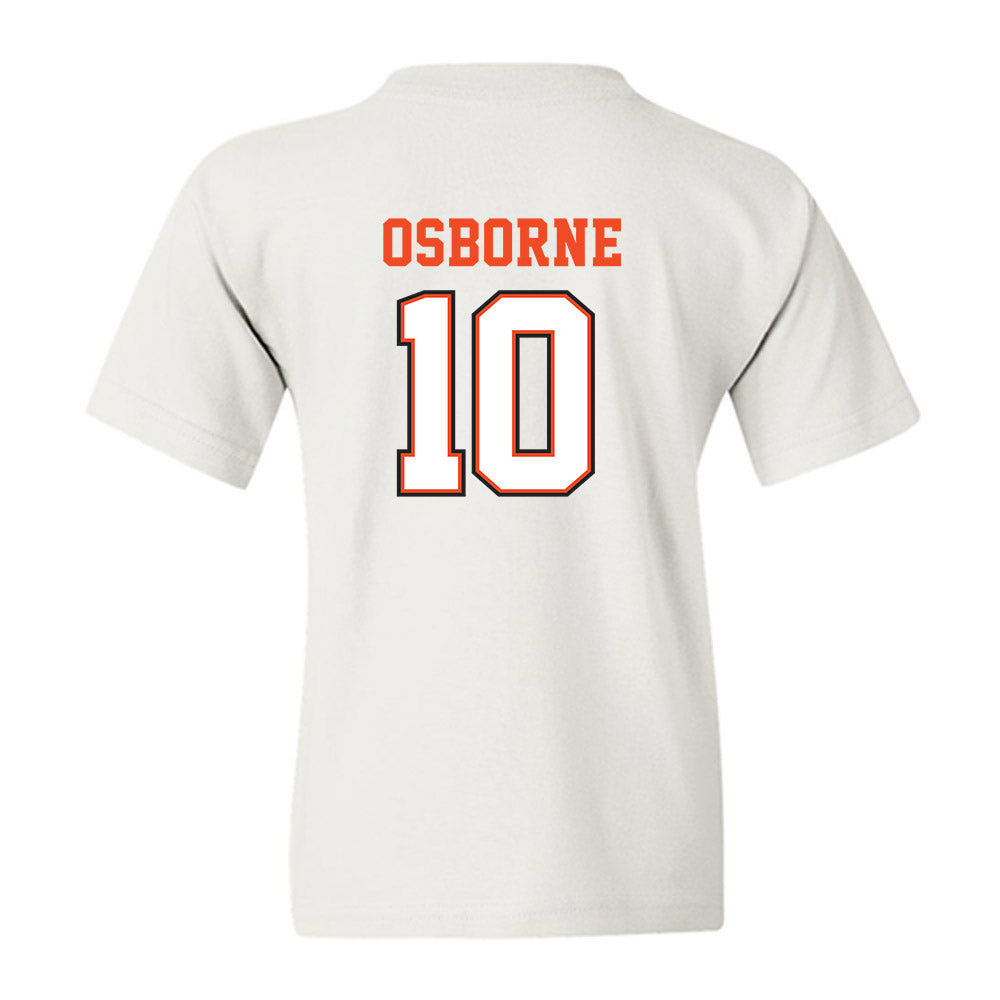 Campbell - NCAA Softball : Ella Osborne - Replica Shersey Youth T-Shirt-1