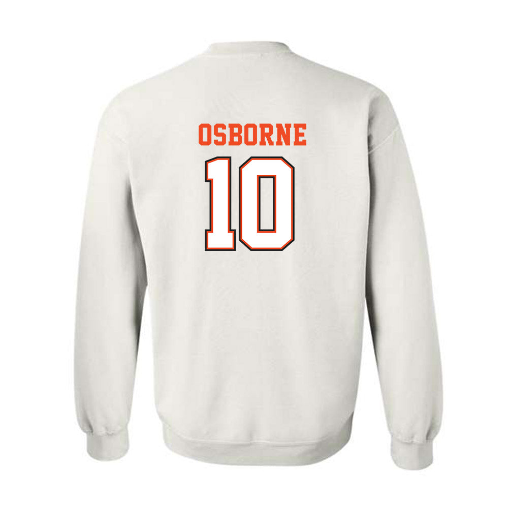 Campbell - NCAA Softball : Ella Osborne - Replica Shersey Crewneck Sweatshirt-1