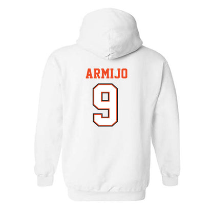Campbell - NCAA Softball : Alyssa Armijo - Replica Shersey Hooded Sweatshirt-1