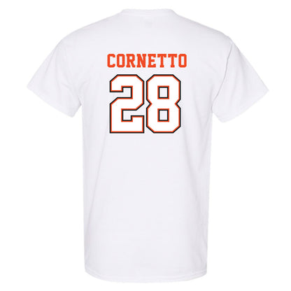 Campbell - NCAA Softball : Hannah Cornetto - Replica Shersey T-Shirt-1