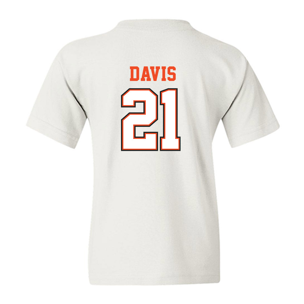 Campbell - NCAA Softball : livie davis - Replica Shersey Youth T-Shirt-1
