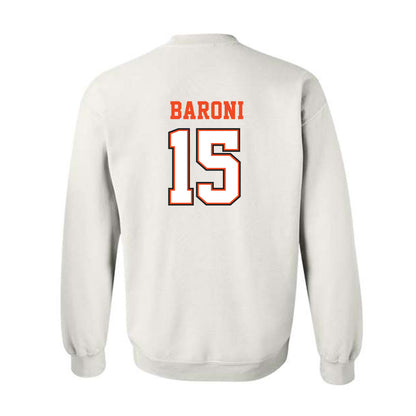 Campbell - NCAA Softball : Cassiti Baroni - Replica Shersey Crewneck Sweatshirt-1