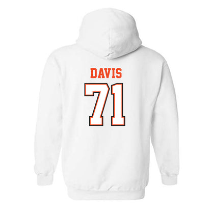 Campbell - NCAA Softball : Devin Davis - Replica Shersey Hooded Sweatshirt-1