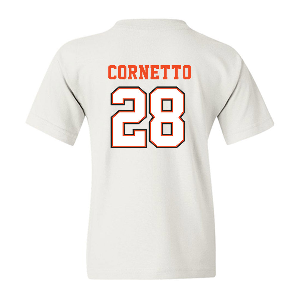 Campbell - NCAA Softball : Hannah Cornetto - Replica Shersey Youth T-Shirt-1