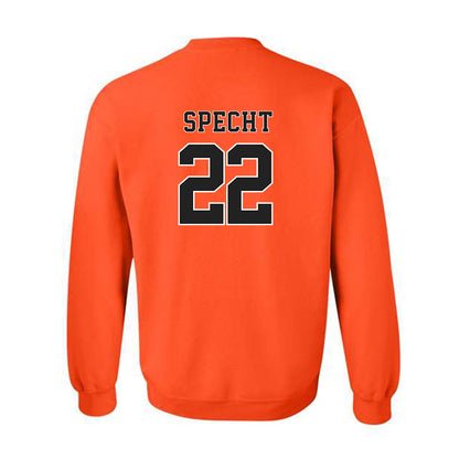 Campbell - NCAA Softball : Kylie Specht - Replica Shersey Crewneck Sweatshirt-1