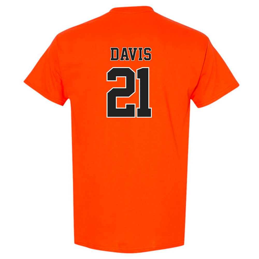 Campbell - NCAA Softball : livie davis - Replica Shersey T-Shirt-1