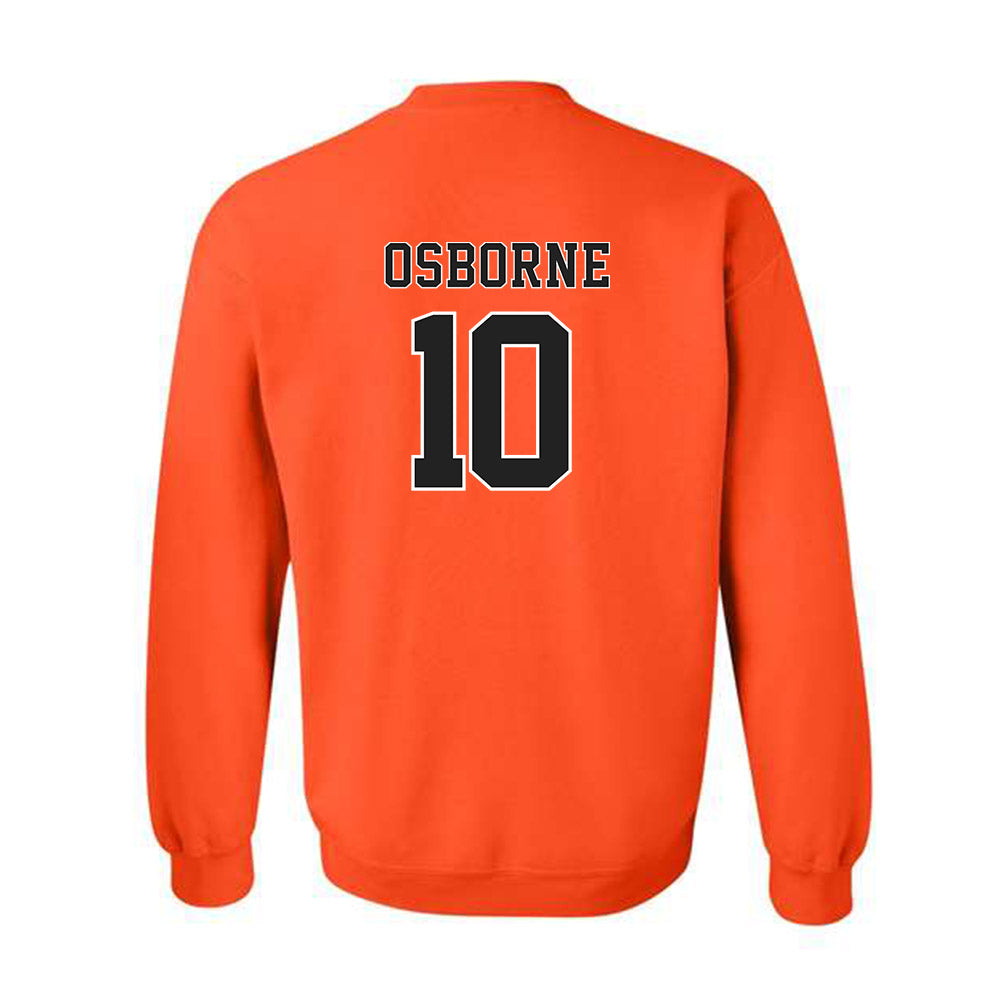Campbell - NCAA Softball : Ella Osborne - Replica Shersey Crewneck Sweatshirt-1