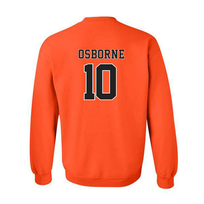 Campbell - NCAA Softball : Ella Osborne - Replica Shersey Crewneck Sweatshirt-1