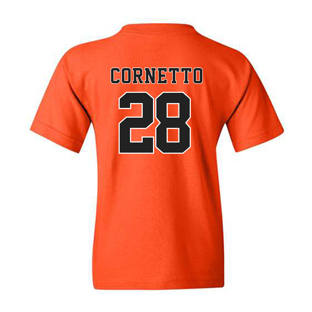 Campbell - NCAA Softball : Hannah Cornetto - Replica Shersey Youth T-Shirt-1