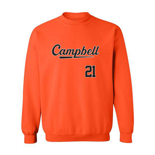 Campbell - NCAA Softball : livie davis - Replica Shersey Crewneck Sweatshirt-0