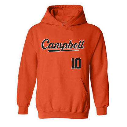 Campbell - NCAA Softball : Ella Osborne - Replica Shersey Hooded Sweatshirt-0