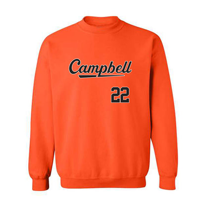 Campbell - NCAA Softball : Kylie Specht - Replica Shersey Crewneck Sweatshirt-0