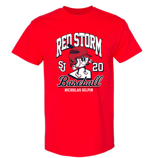 St. Johns - NCAA Baseball : Nicholas Gilpin - Fashion Shersey T-Shirt-0