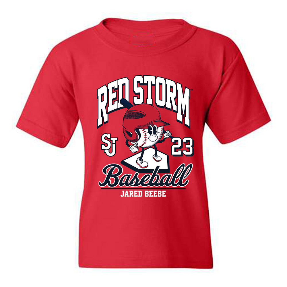 St. Johns - NCAA Baseball : Jared Beebe - Fashion Shersey Youth T-Shirt