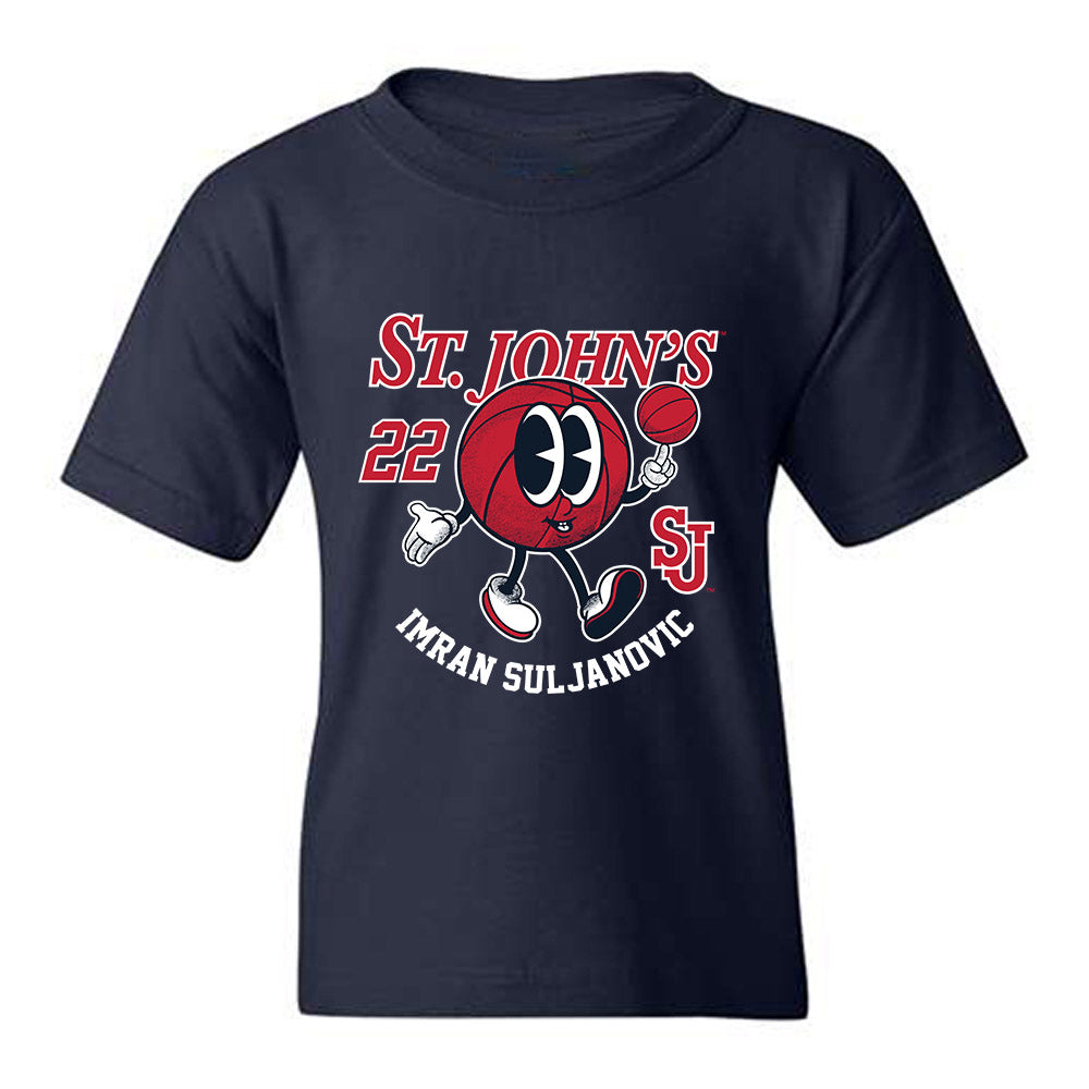 St. Johns - NCAA Men's Basketball : Imran Suljanovic - Fashion Shersey Youth T-Shirt-0