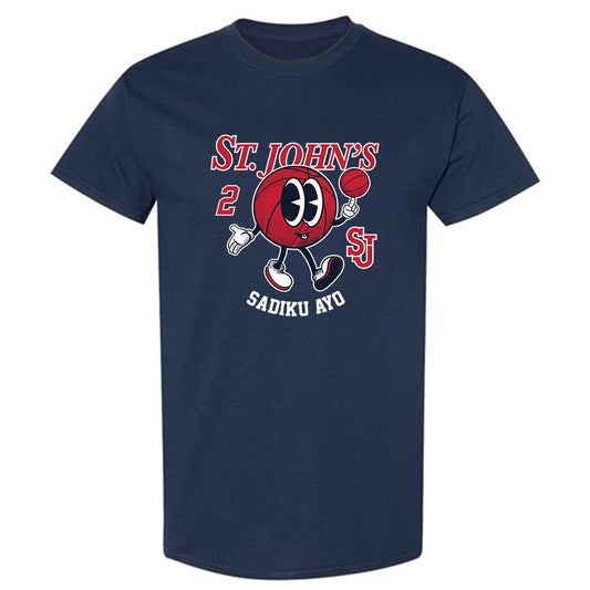 St. Johns - NCAA Men's Basketball : Sadiku Ayo - Fashion Shersey T-Shirt