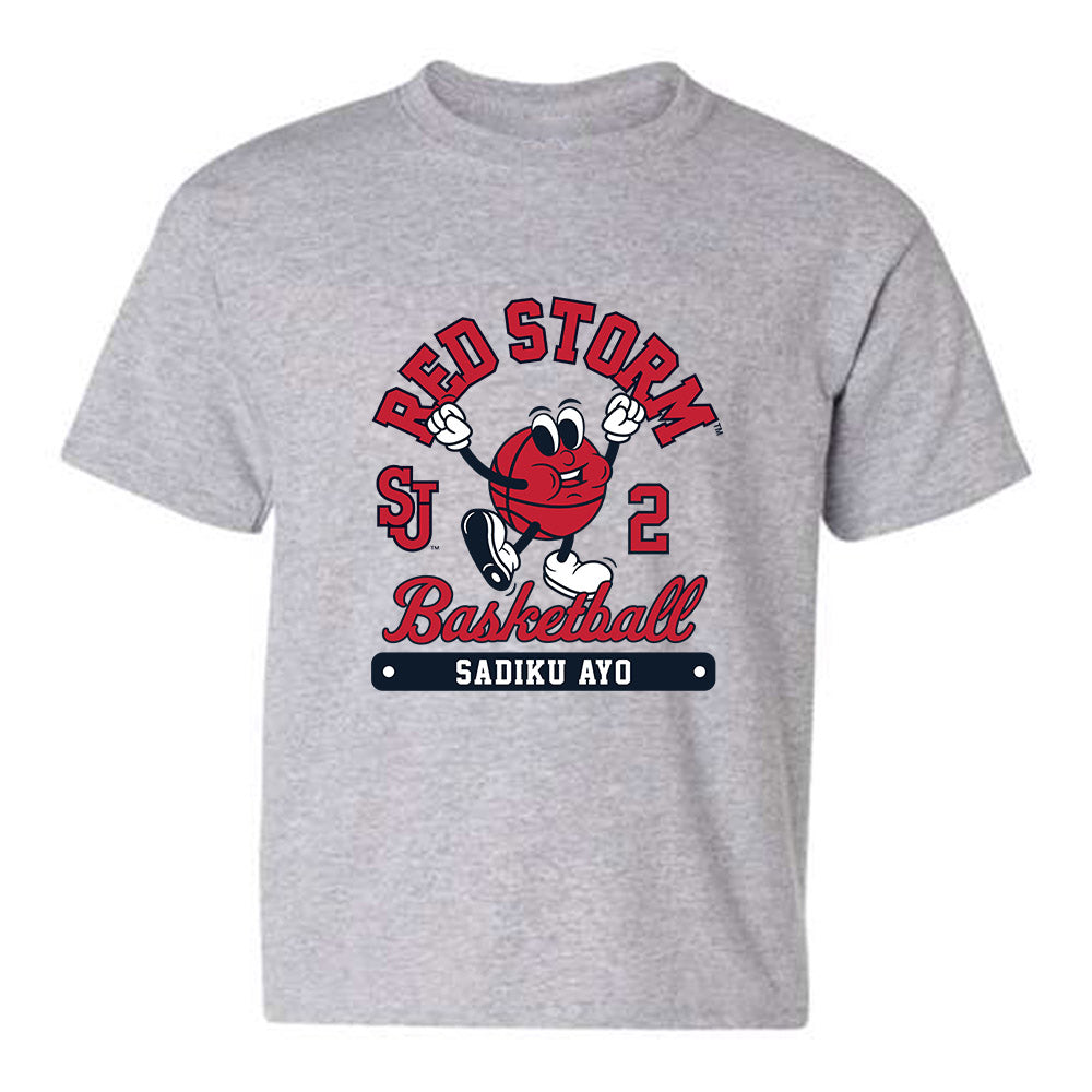 St. Johns - NCAA Men's Basketball : Sadiku Ayo - Fashion Shersey Youth T-Shirt