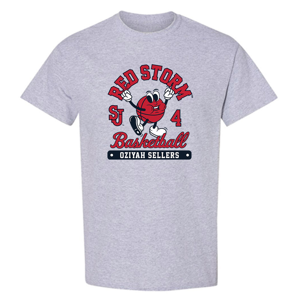St. Johns - NCAA Men's Basketball : Oziyah Sellers - Fashion Shersey T-Shirt-0