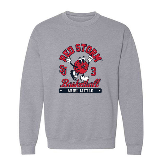 St. Johns - NCAA Women's Basketball : Ariel Little - Fashion Shersey Crewneck Sweatshirt-0