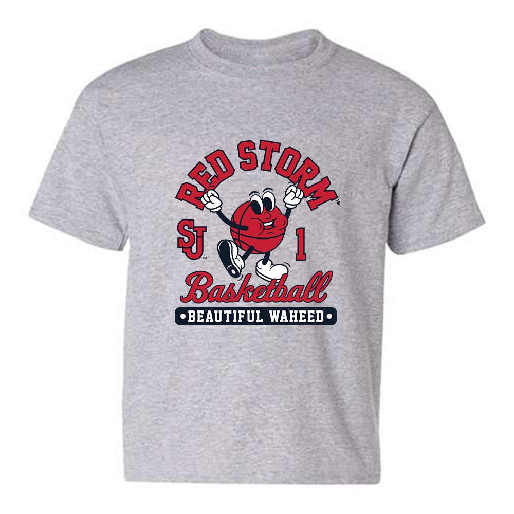St. Johns - NCAA Women's Basketball : Beautiful Waheed - Fashion Shersey Youth T-Shirt-0