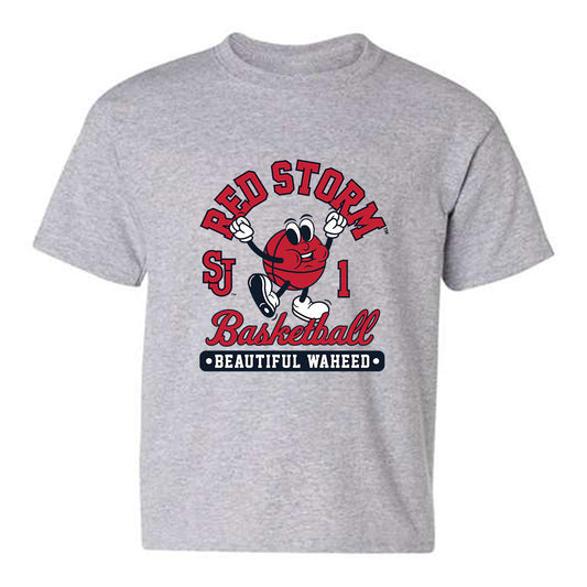 St. Johns - NCAA Women's Basketball : Beautiful Waheed - Fashion Shersey Youth T-Shirt-0