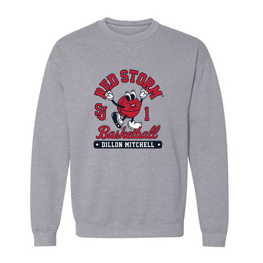 St. Johns - NCAA Men's Basketball : Dillon Mitchell - Fashion Shersey Crewneck Sweatshirt-0