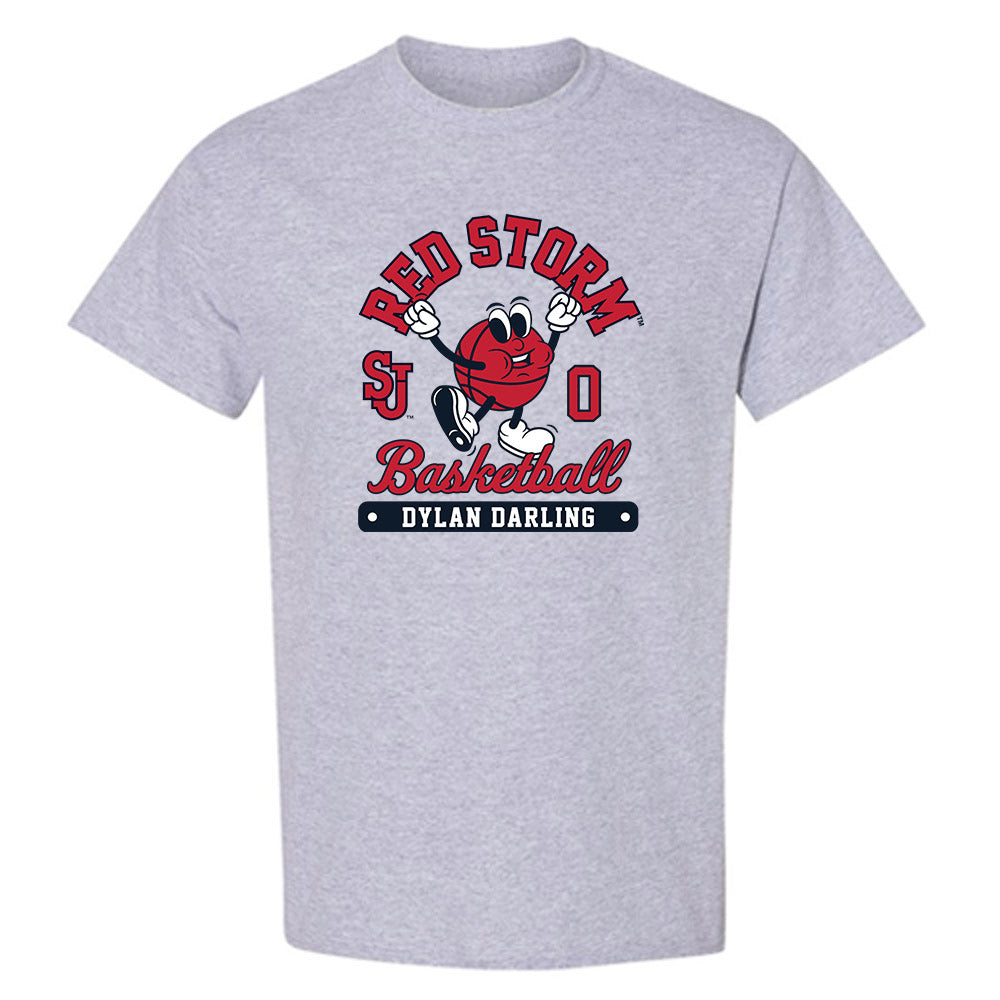 St. Johns - NCAA Men's Basketball : Dylan Darling - Fashion Shersey T-Shirt-0