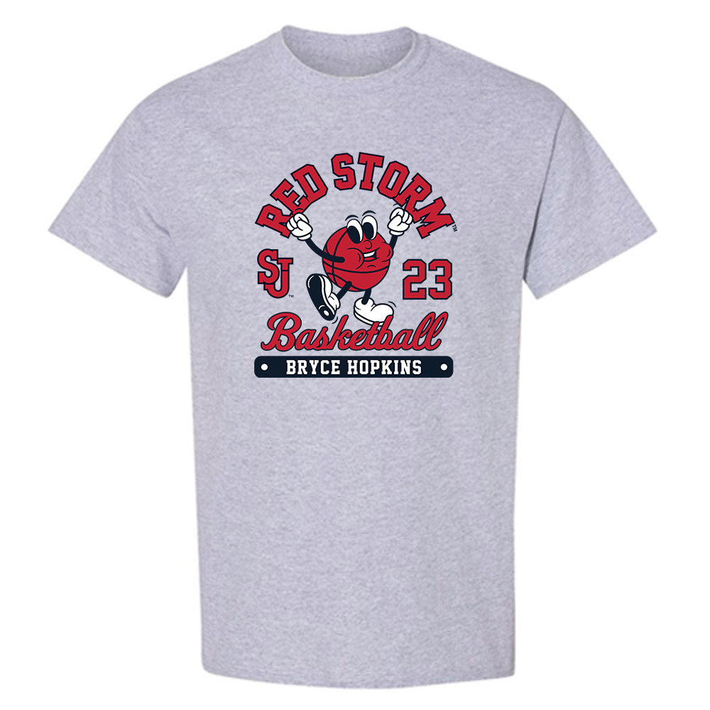 St. Johns - NCAA Men's Basketball : Bryce Hopkins - Fashion Shersey T-Shirt-0