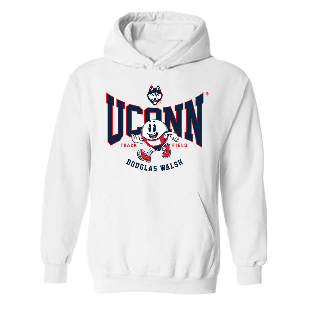 UConn - NCAA Men's Track & Field : Douglas Walsh - Fashion Shersey Hooded Sweatshirt