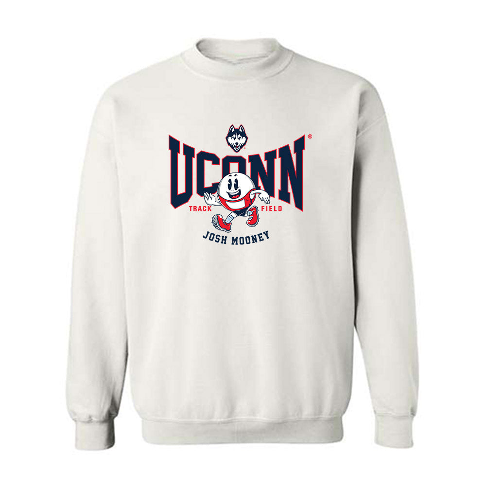 UConn - NCAA Men's Track & Field : Josh Mooney - Fashion Shersey Crewneck Sweatshirt