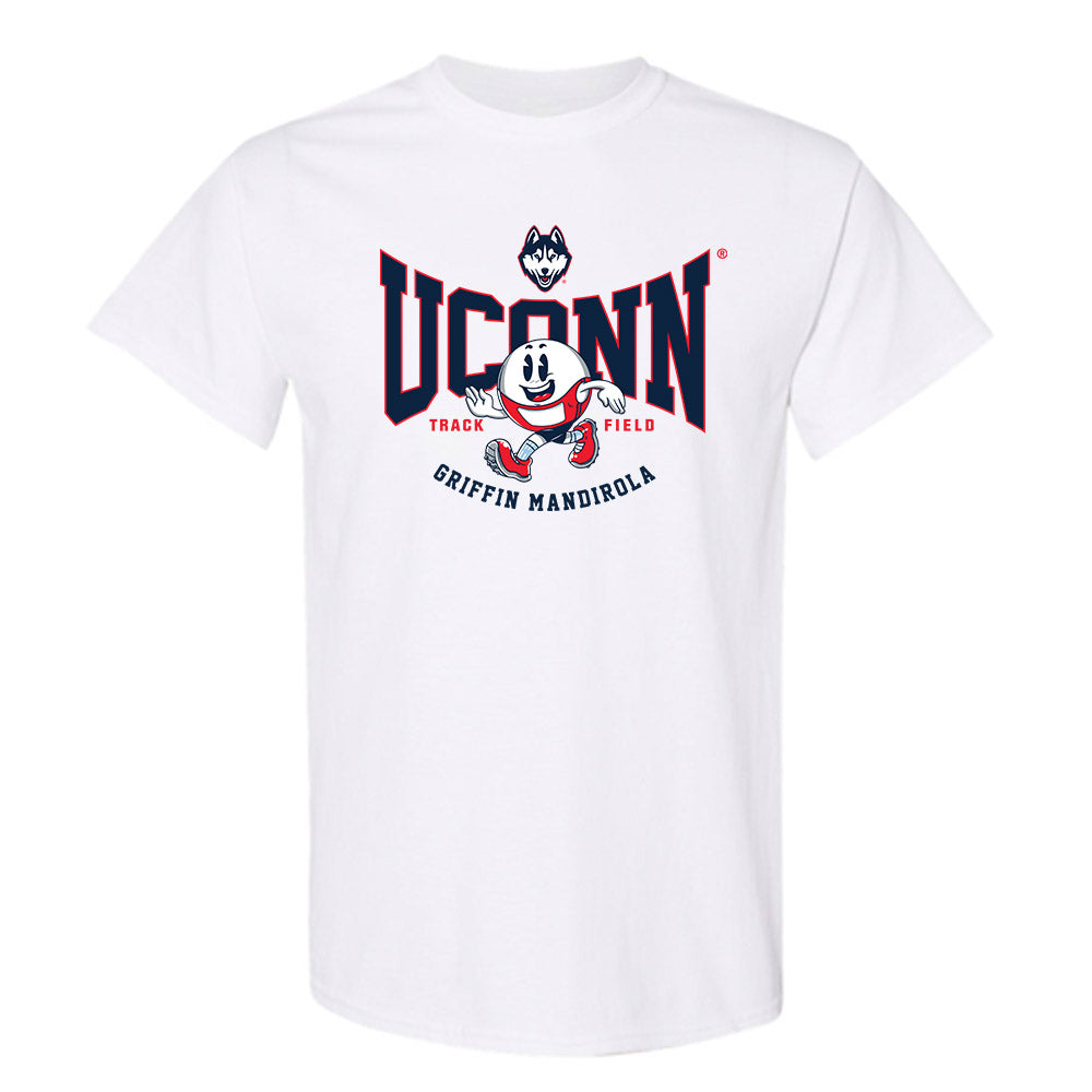 UConn - NCAA Men's Track & Field : Griffin Mandirola - Fashion Shersey T-Shirt