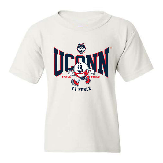 UConn - NCAA Men's Track & Field : Ty Noble - Fashion Shersey Youth T-Shirt