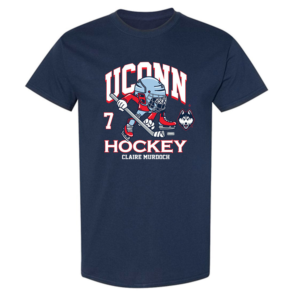 UConn - NCAA Women's Ice Hockey : Claire Murdoch - Fashion Shersey T-Shirt-0