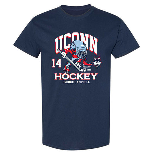 UConn - NCAA Women's Ice Hockey : Brooke Campbell - Fashion Shersey T-Shirt