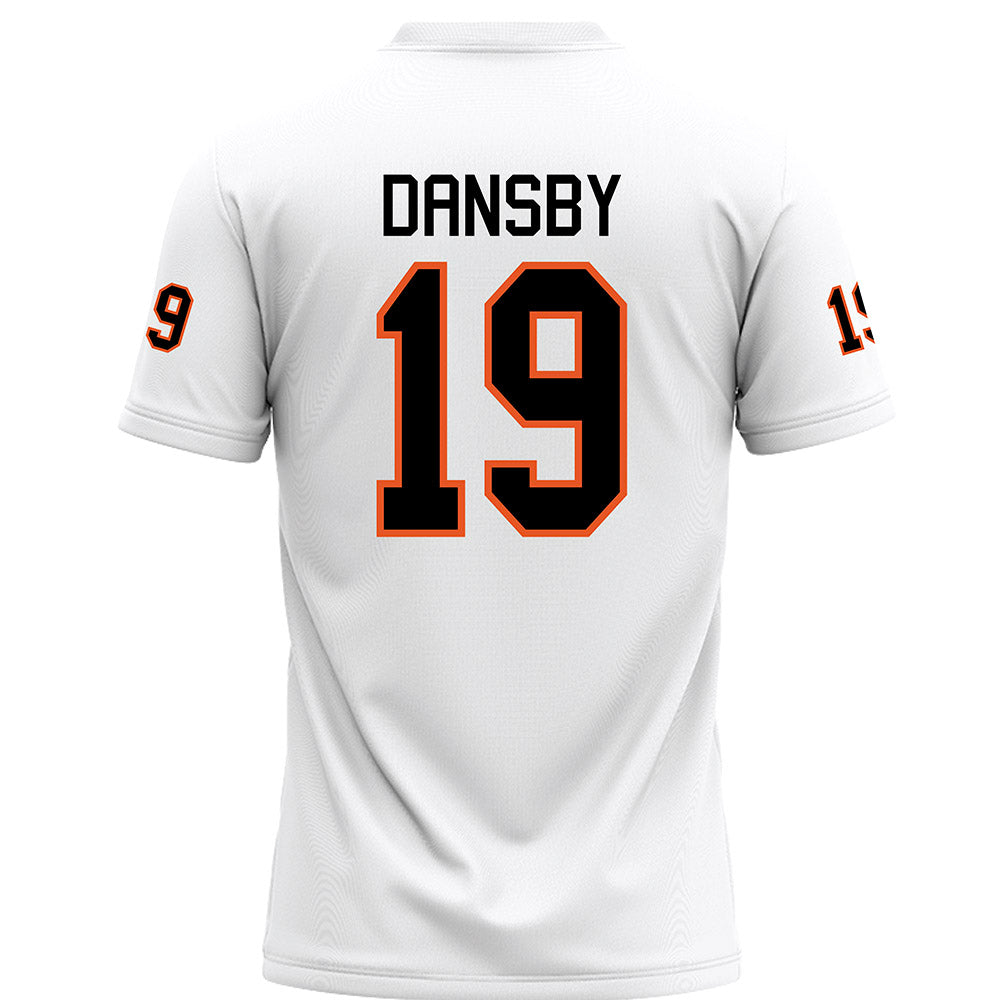 UTPB - NCAA Football : Anthony Dansby - White Football Jersey-1