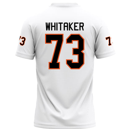 UTPB - NCAA Football : Ephraim Whitaker - White Football Jersey-1