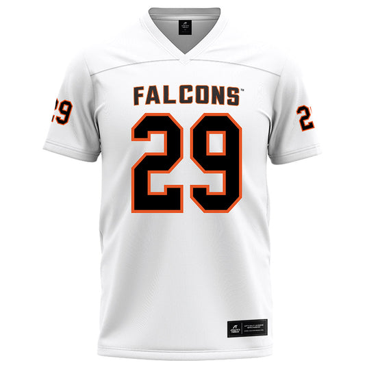 UTPB - NCAA Football : Euvoski Cunningham - White Football Jersey-0