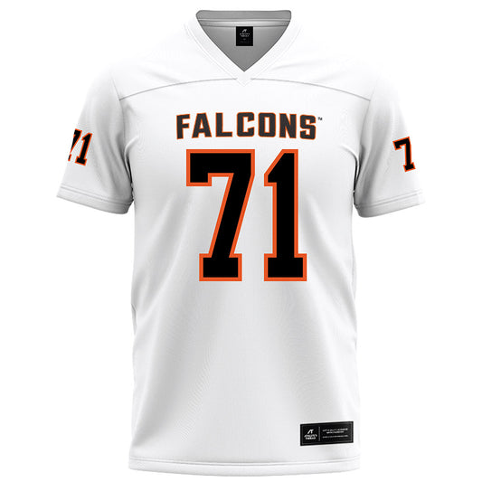 UTPB - NCAA Football : Caleb Morman - White Football Jersey-0