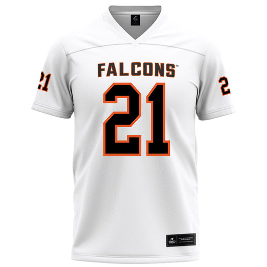 UTPB - NCAA Football : Damuriyon Montgomery - White Football Jersey-0