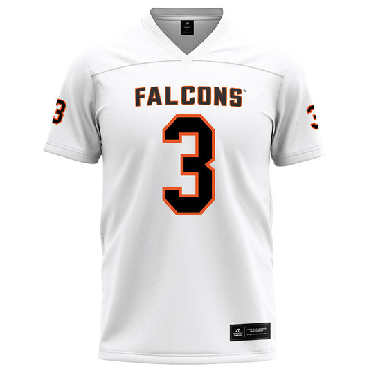 UTPB - NCAA Football : Tj McKenzie - White Football Jersey-0