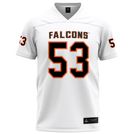 UTPB - NCAA Football : Joseph Hughes - White Football Jersey-0