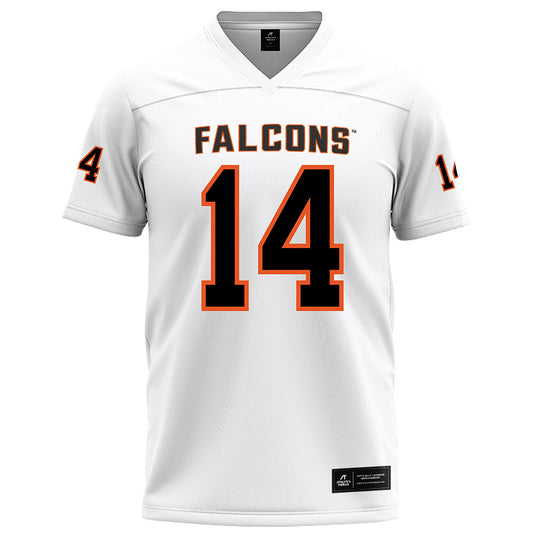 UTPB - NCAA Football : Jaiden Fike - White Football Jersey-0