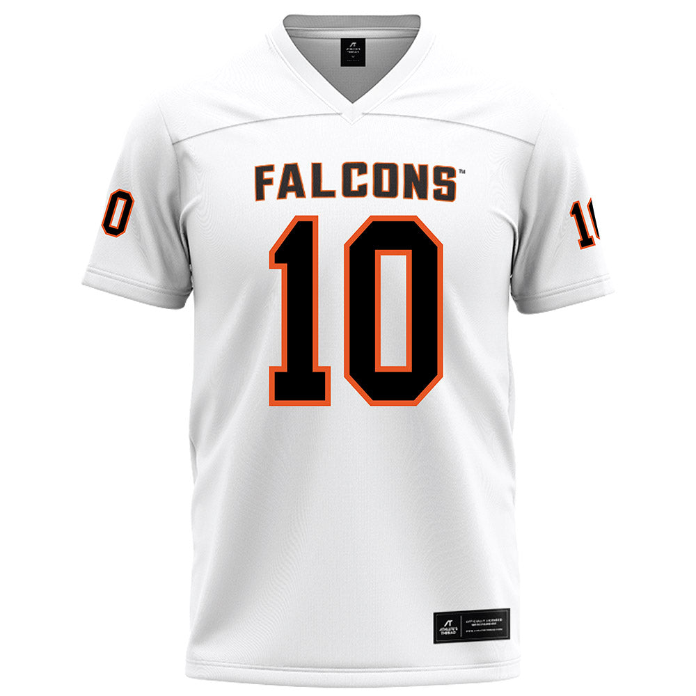 UTPB - NCAA Football : Ben Patterson - White Football Jersey-0
