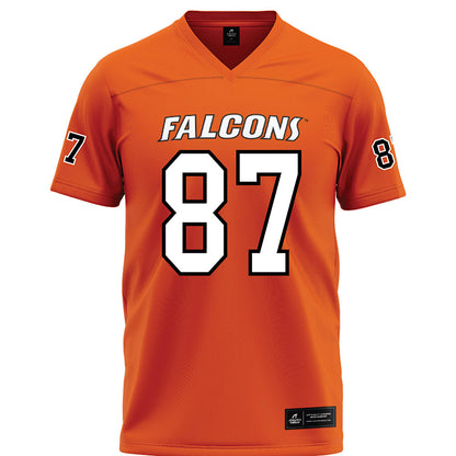 UTPB - NCAA Football : Caleb Sedegan - Orange Football Jersey-0